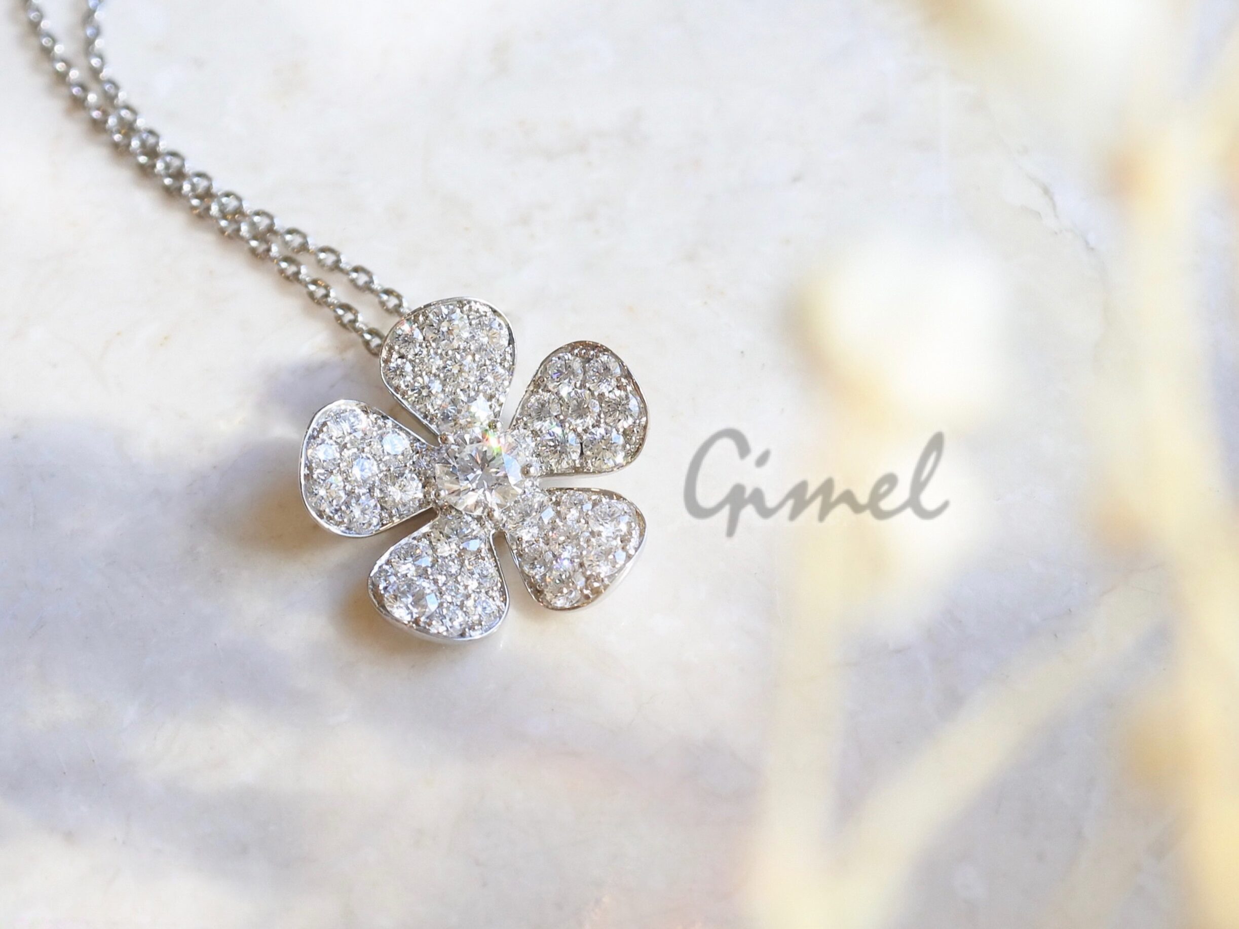 gimel】ギメル 輝くダイヤモンドの花【秋の宝飾時計展10/17-10/20 