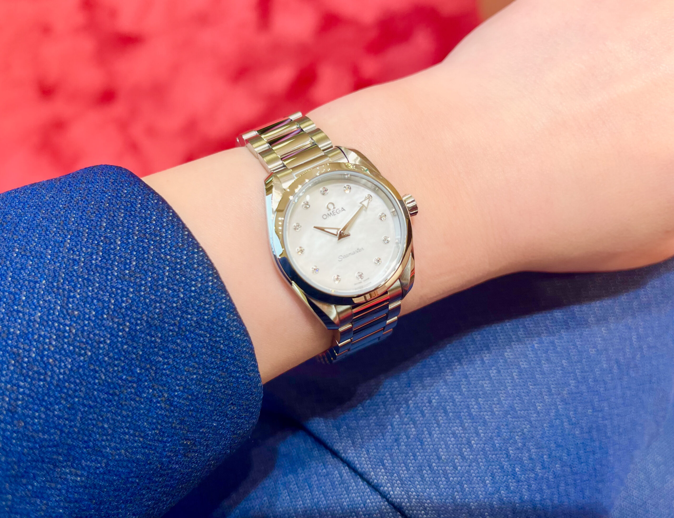 OMEGA】オメガ 冬の煌めきを手元に SEAMASTER AQUATERRA150M - 浜松店 Blog