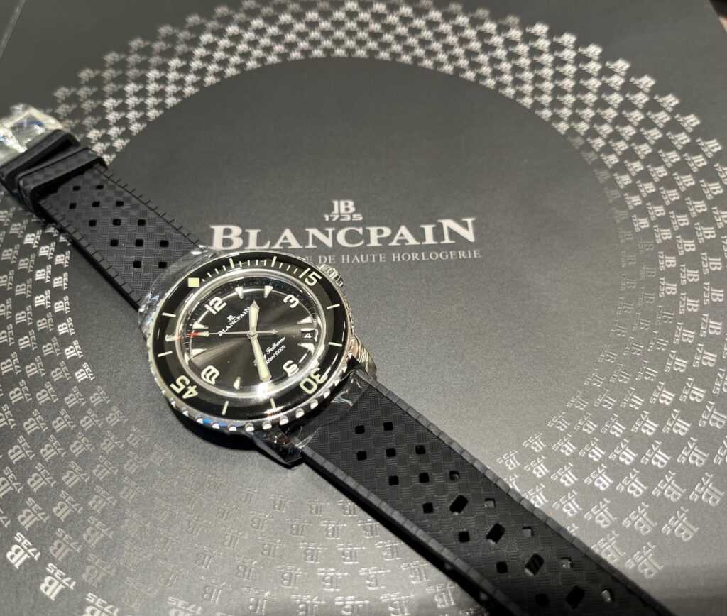 BLANCPAIN】新作フィフティファゾムス38㎜入荷！ - 浜松店 Blog