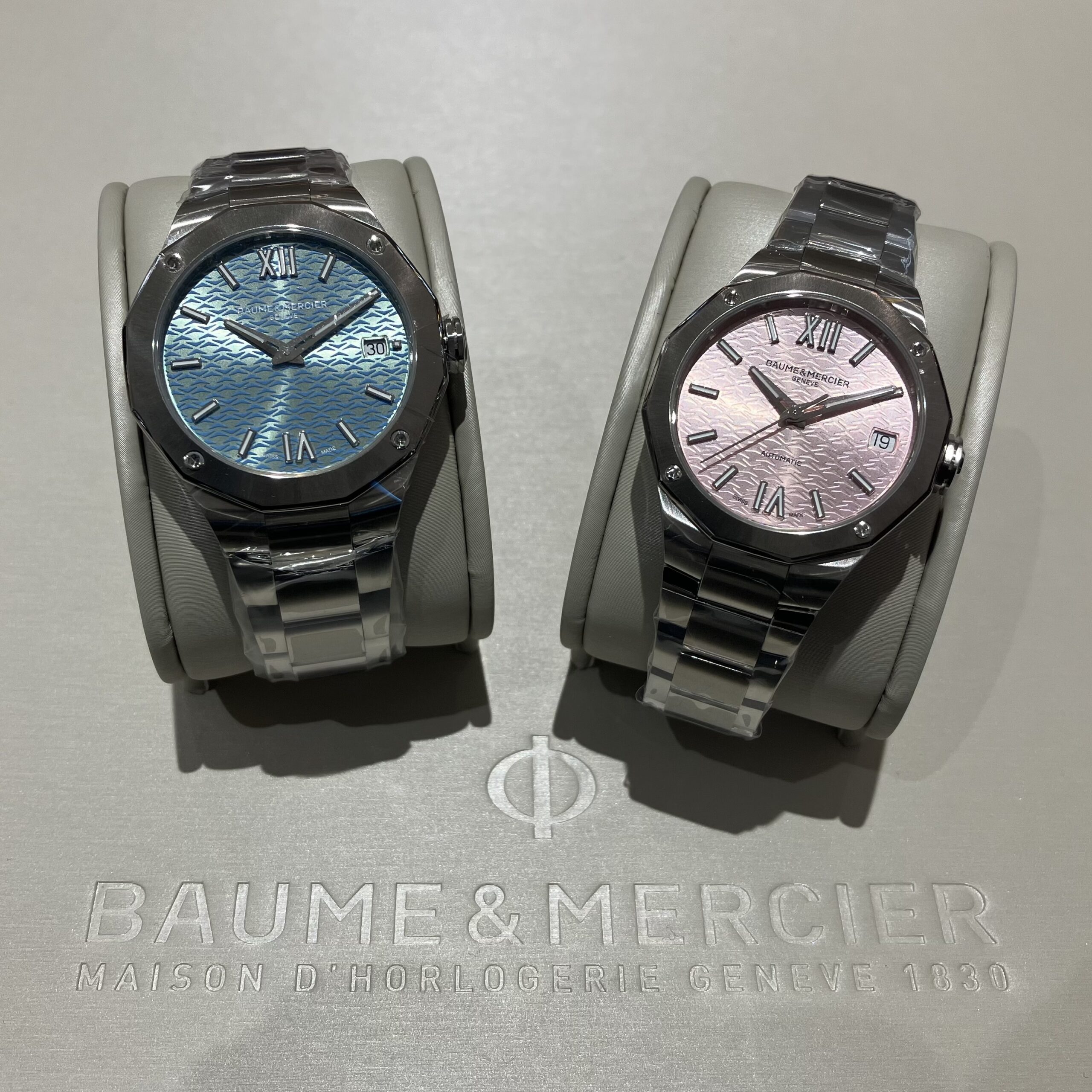 Baume & Mercier ボーム&メルシエ　リビエラ　クォーツ 美品 BAUME & MERCIER】ボーム＆メルシエ リビエラ 春らしく… - ウォッチ