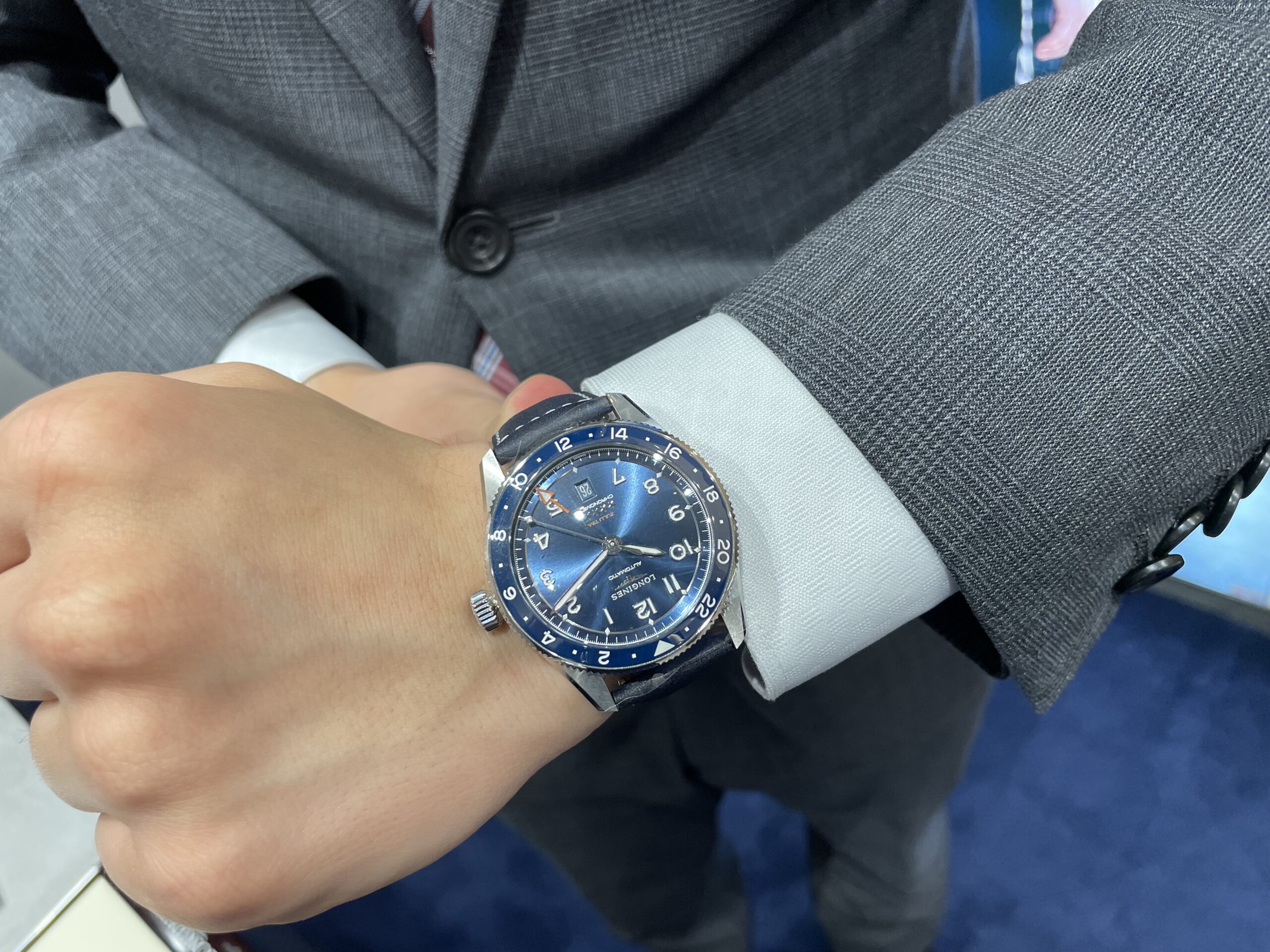 ルンルン LONGINES】入ってきました最近大人気のロンジン スピリットブルーの