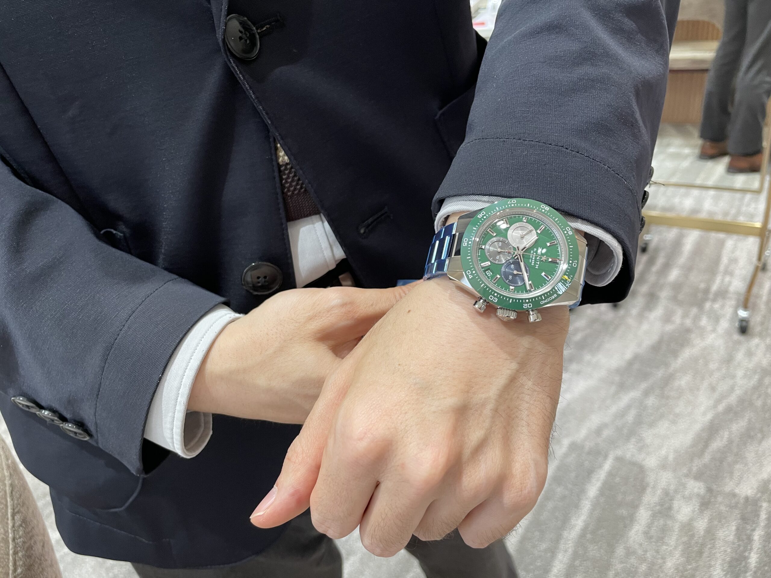 ZENITH】緑クロノマスタースポーツが入荷しました！！【ゼニス
