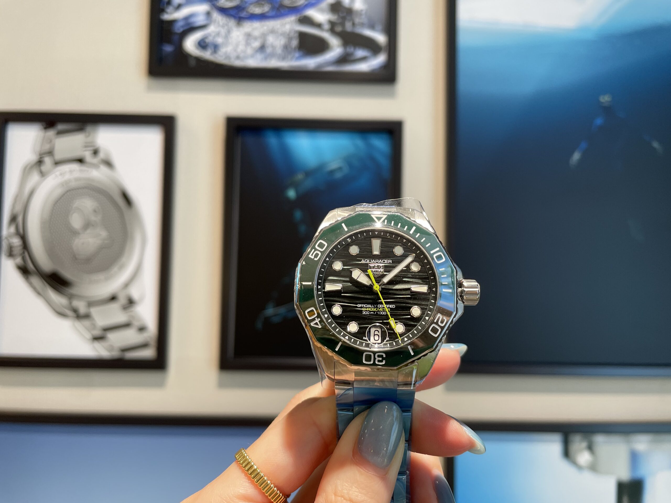 TAGHeuer】新作アクアレーサー！【タグ・ホイヤー】WBP5116.BA0013