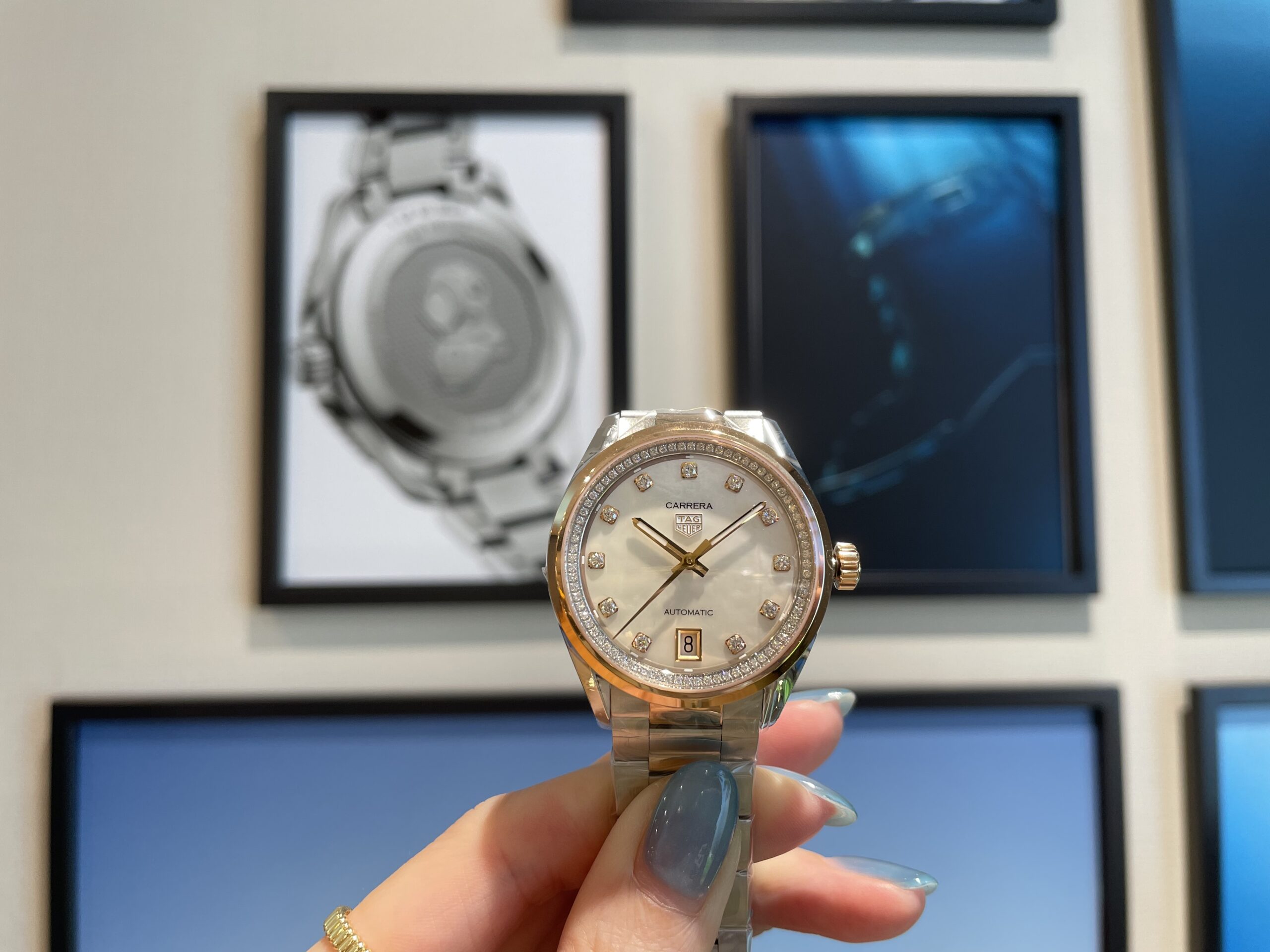 TAGHeuer】シェルにダイヤなんて好きでしょ！【タグ・ホイヤー