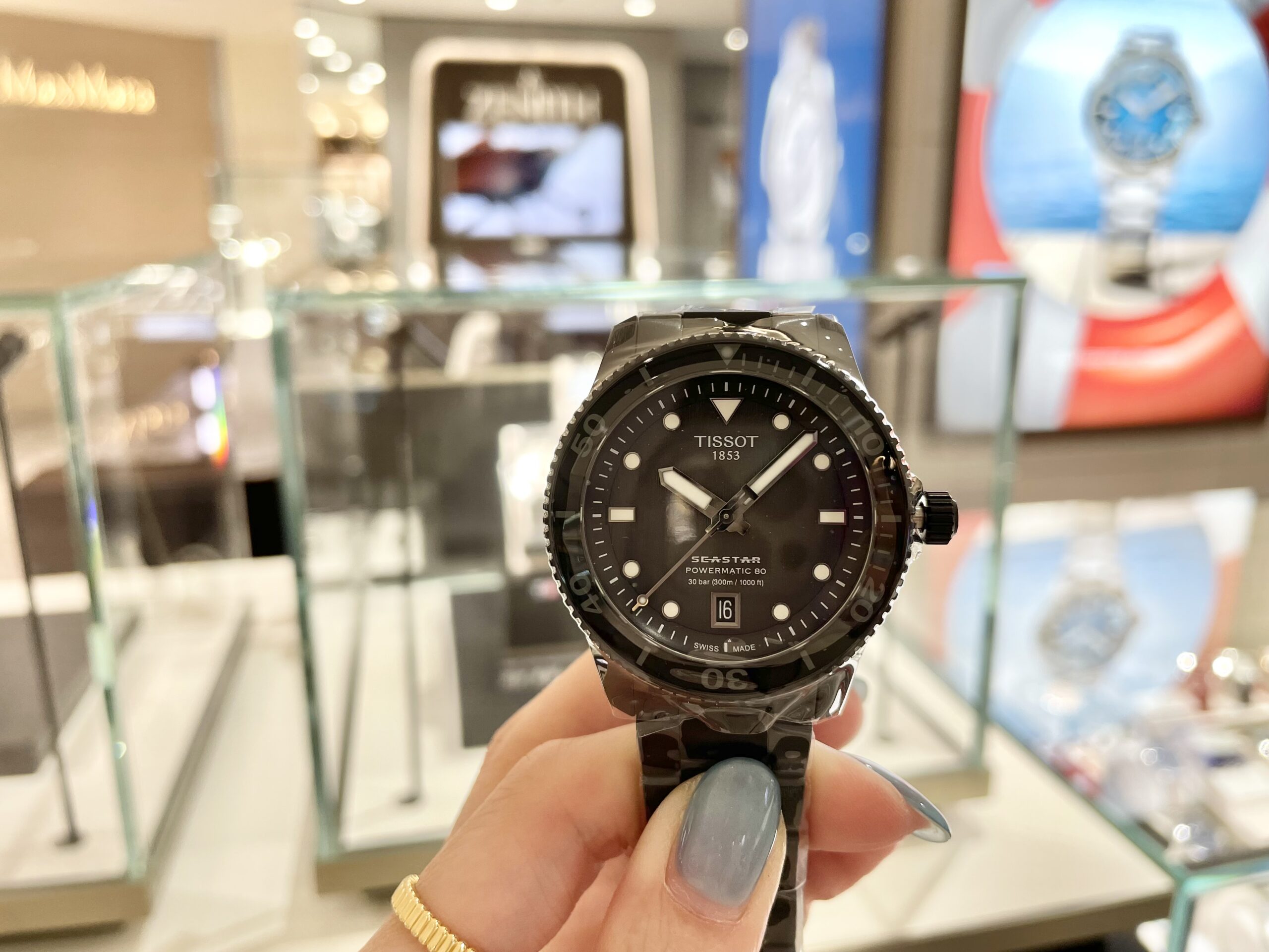 TISSOT】漆黒のダイバー！【ティソ】T120.807.33.051.00 - ウォッチ