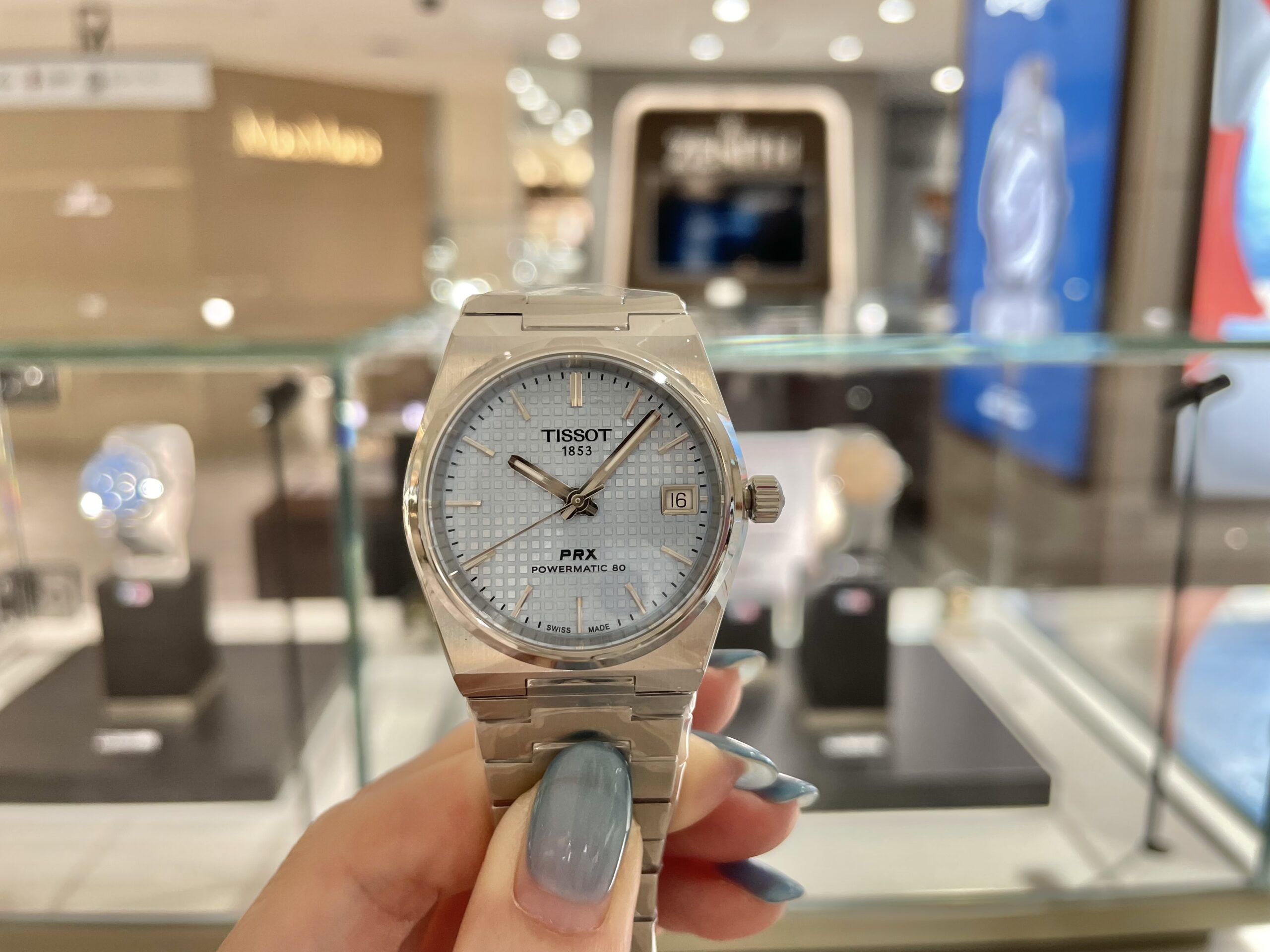 TISSOT】爽やかアイスブルーで決まり！【ティソ】T137.207.11.351.00