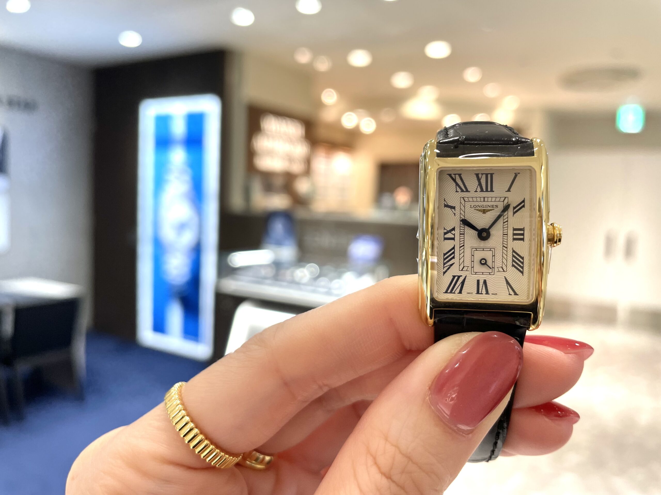 LONGINES】キラッとゴールド！【ロンジン】L5.258.8.71.0 - ウォッチ