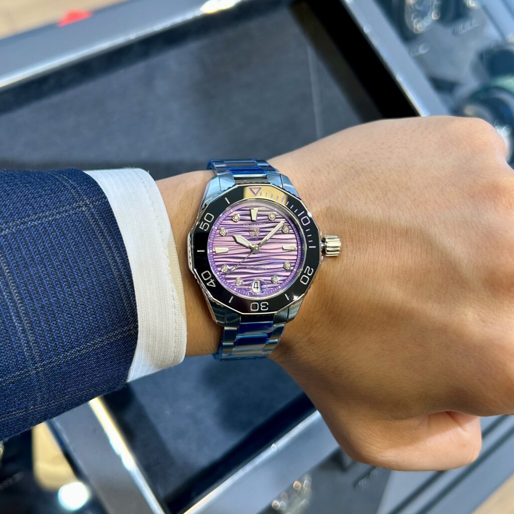 TAGHeuer】新作 気品あるパープル【タグ・ホイヤー】WBP231M.FT0618