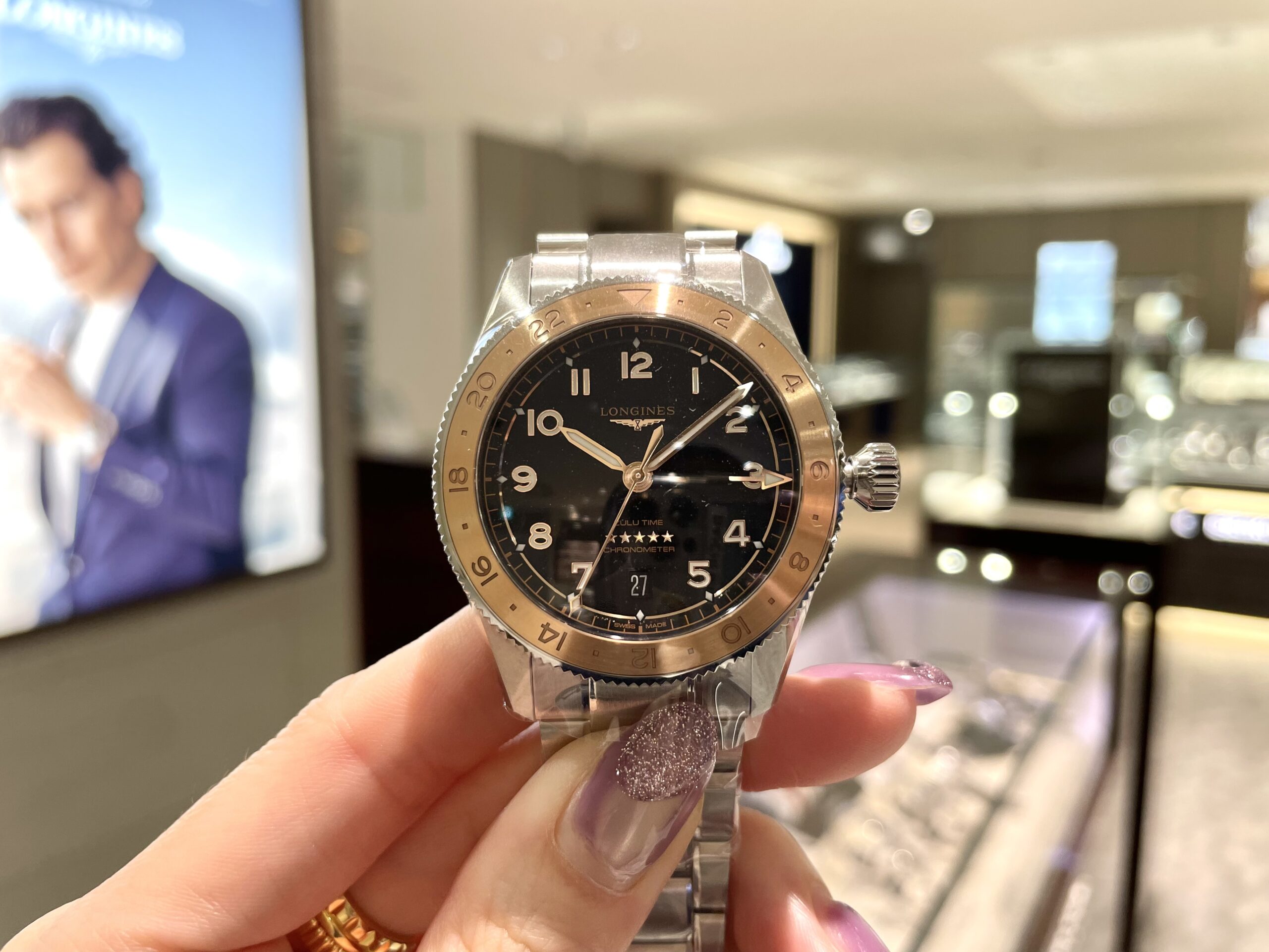 LONGINES】新作スピリットGMT入荷！【ロンジン】L3.803.5.53.6