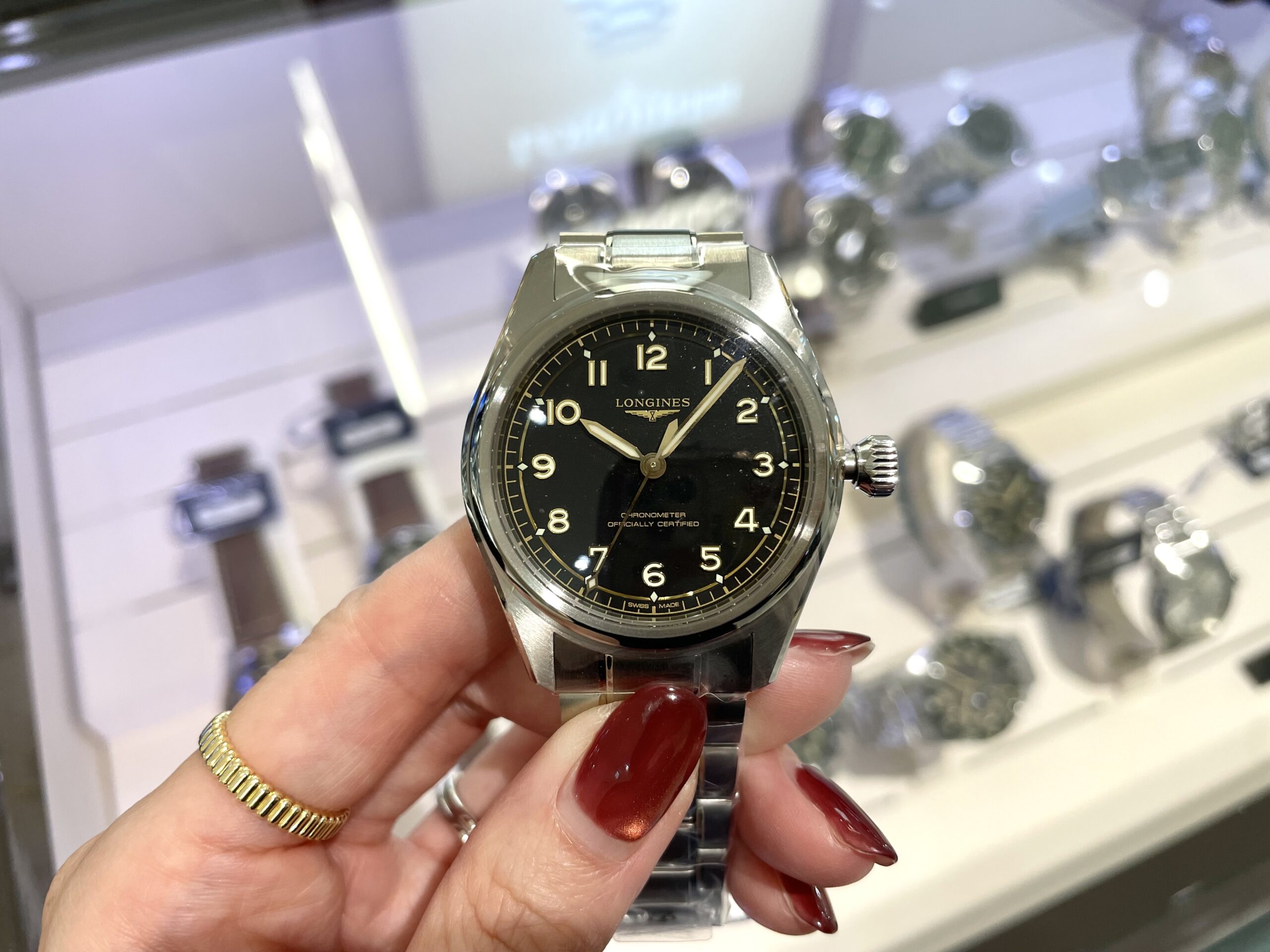 LONGINES】スピリットパイロット登場🧑‍✈️【ロンジン】L3.809.4.53.6