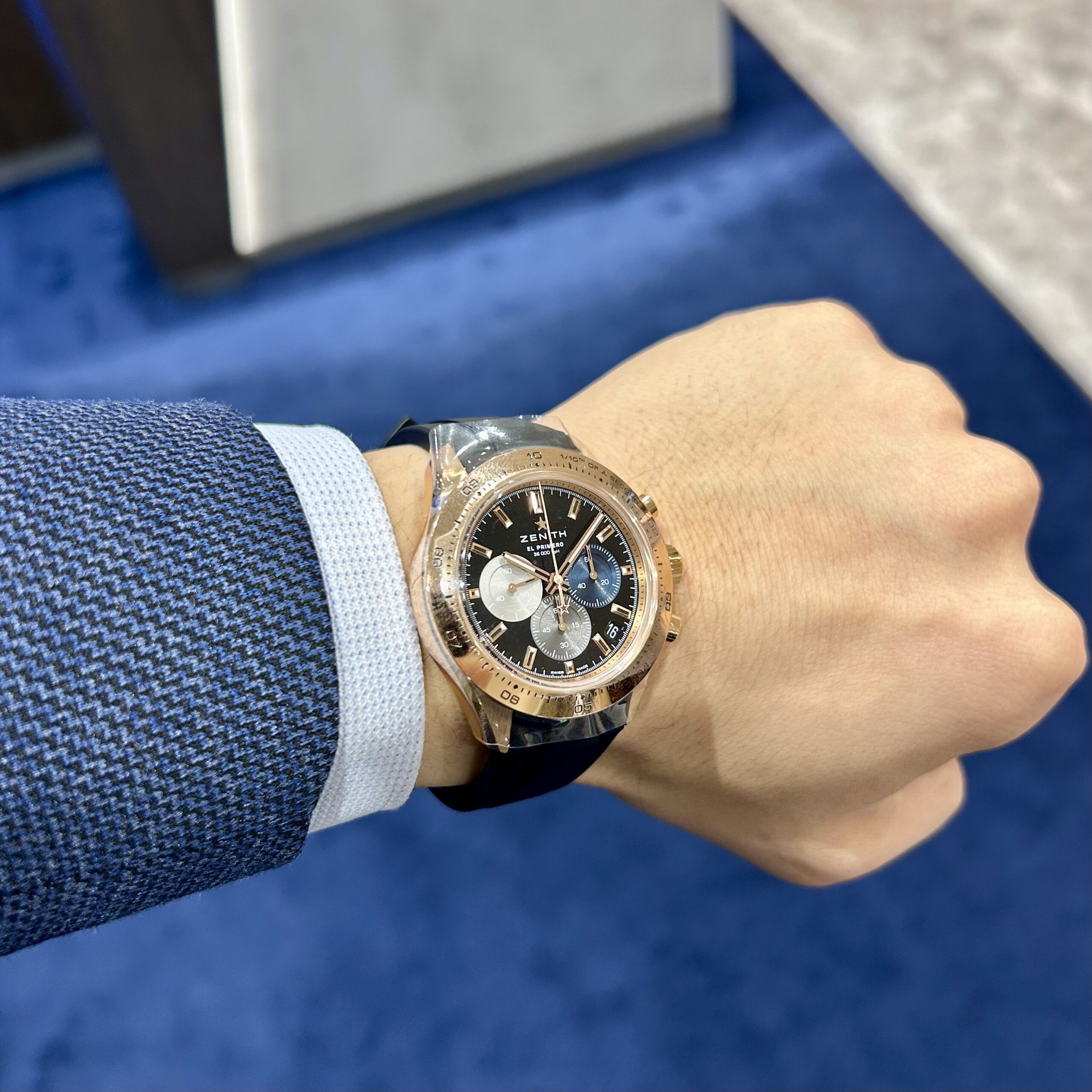 ZENITH】ローズゴールドが際立つ、クロノマスタースポーツの頂点