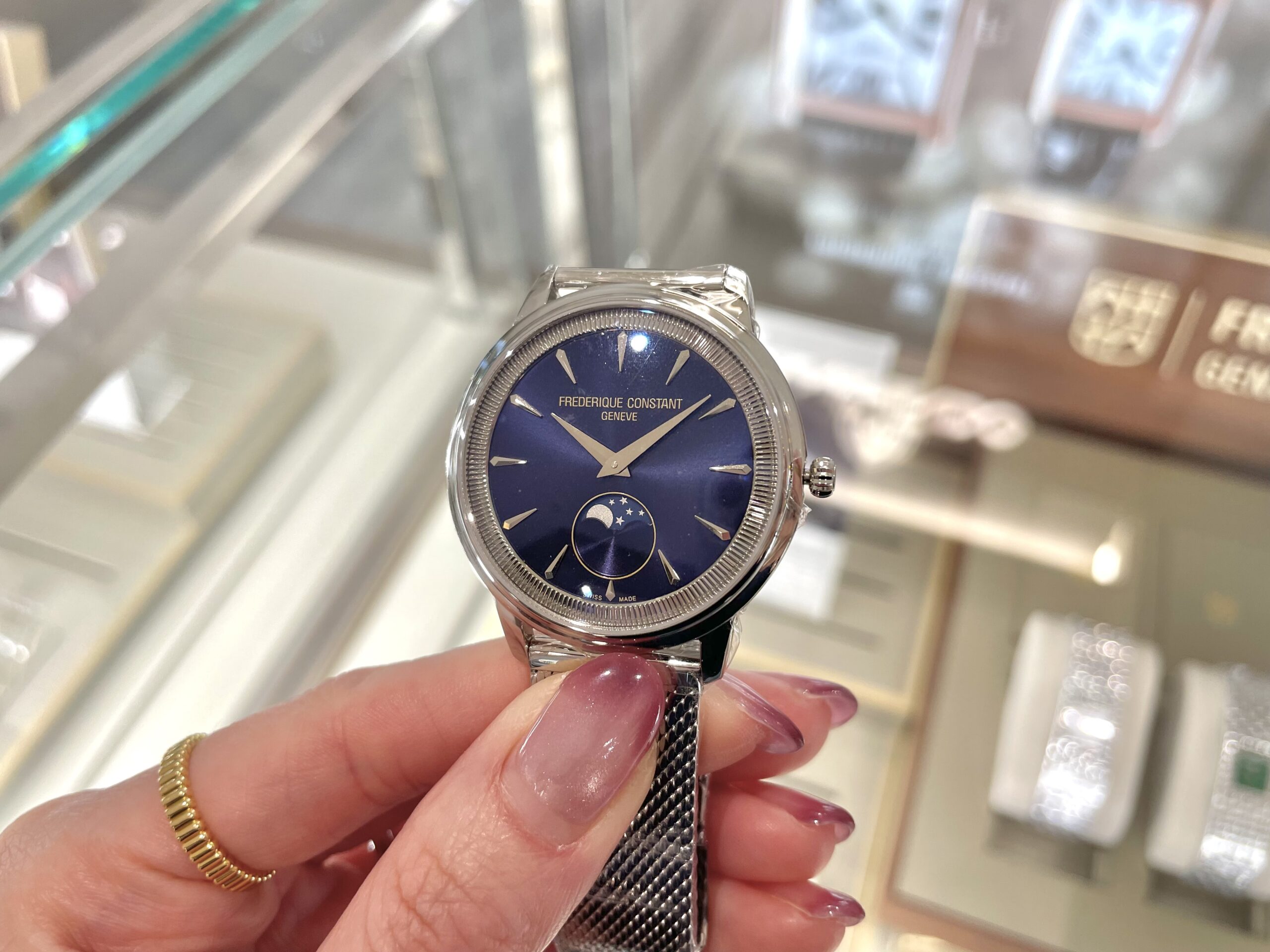 frederiqueconstant】コインエッジに惹かれて【フレデリック