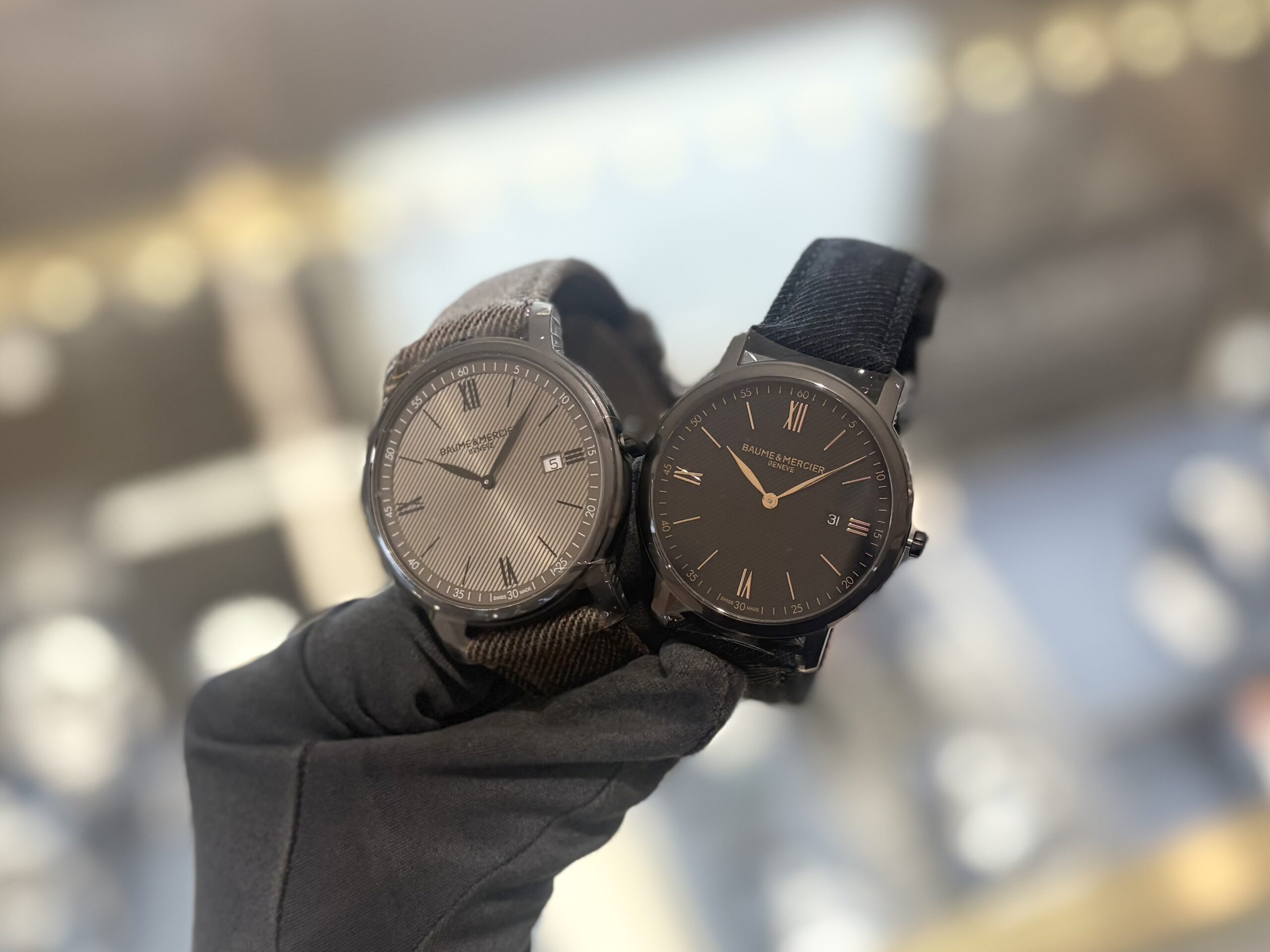 BAUME&MERCIER】スリムで渋いクラシマ【ボーム&メルシエ】BMMOA10767
