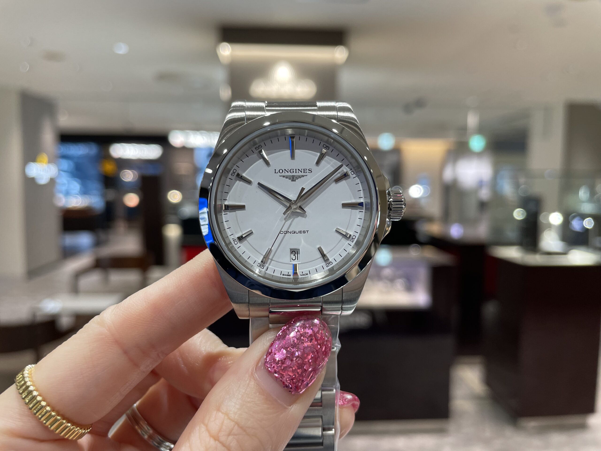 LONGINES】新作メンズのコンクエスト！【ロンジン】L3.750.4.12.6