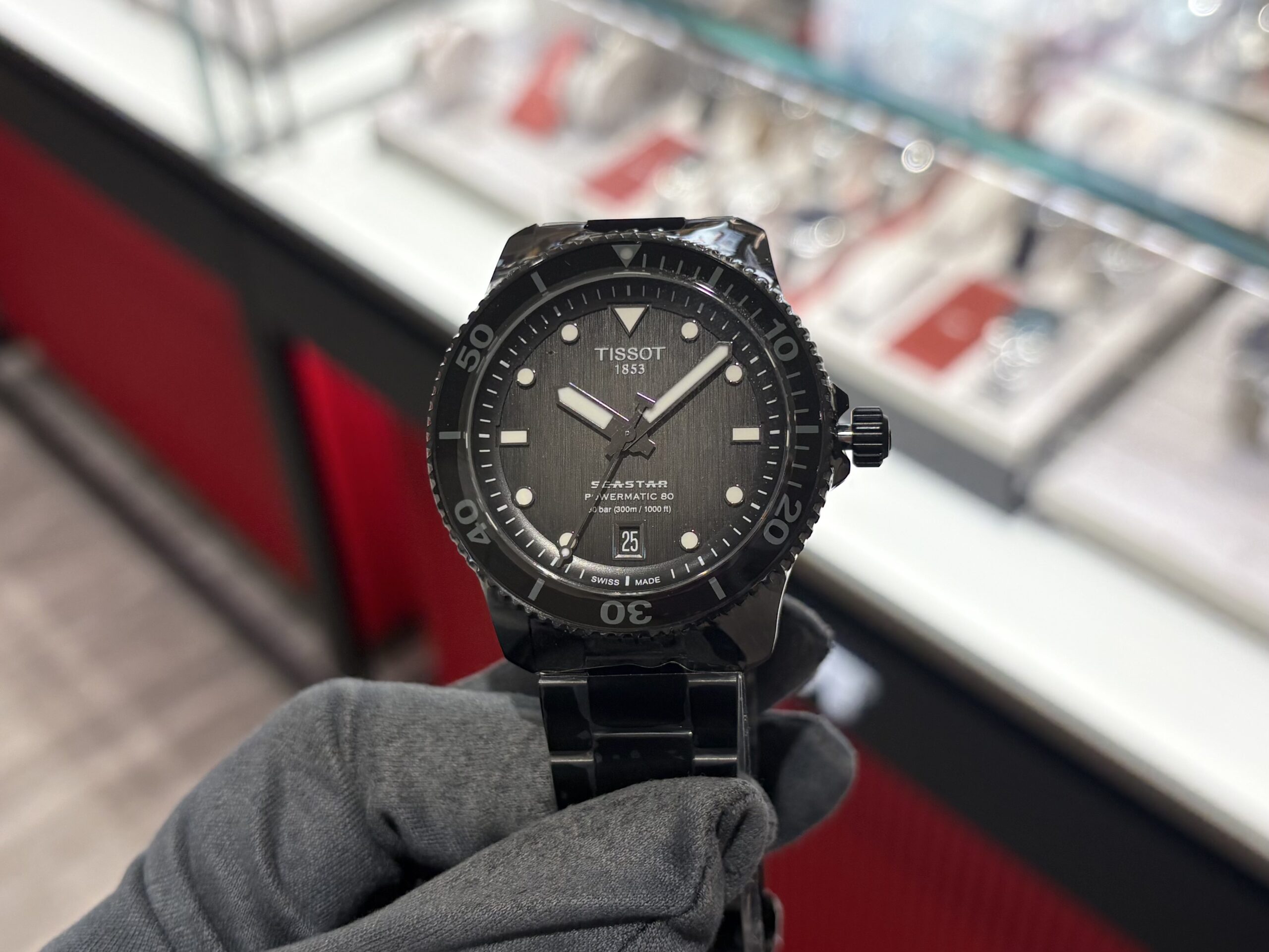 b*s様 『ジャンク品』SEIKO TISSOT他手巻き時計など色々な時計まとめ TISSOT】オールブラックなティソと海へ！【ティソ】T120.807.33.051.00