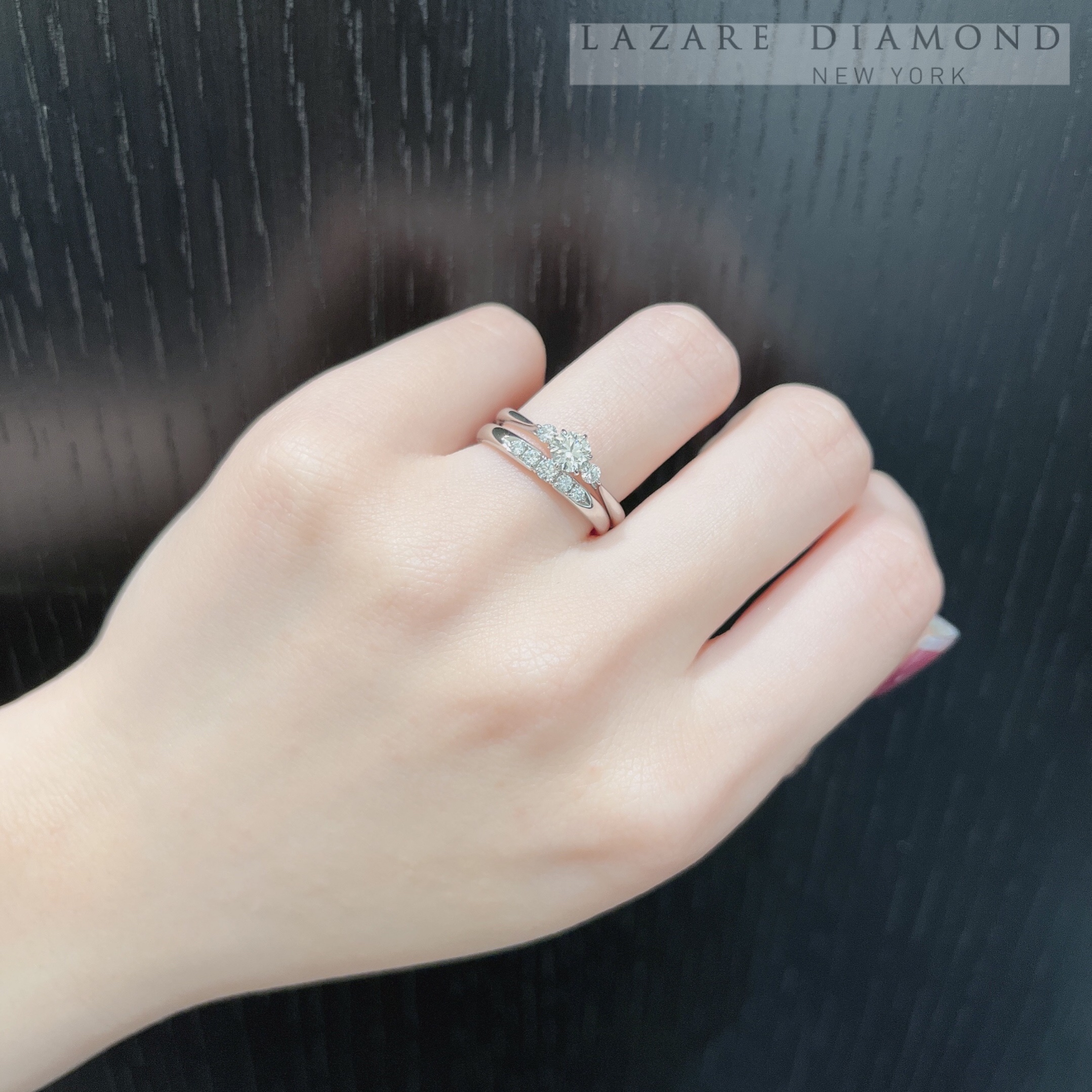 LAZARE DIAMOND】ラザールダイヤモンド フェアリープラチナム結婚指輪