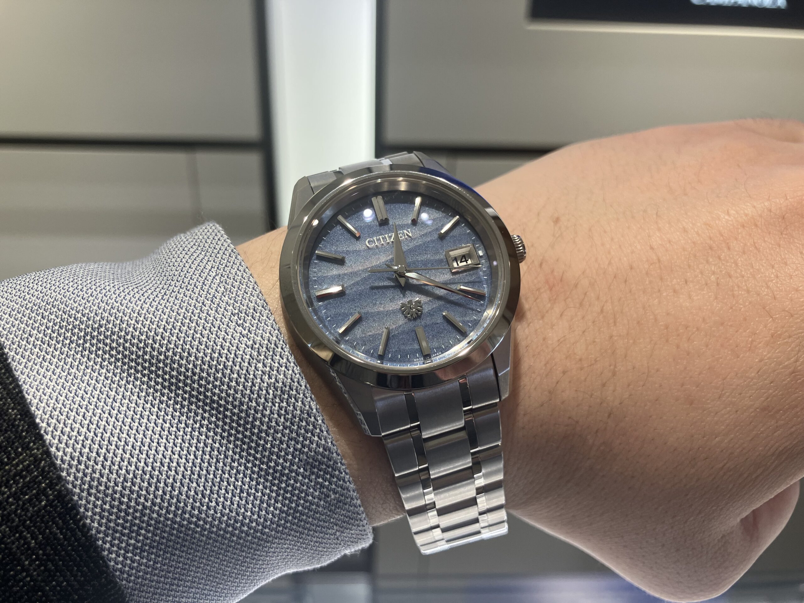 CITIZEN】Iconic Nature Collection 花鳥風月「風」 AQ4100-65H