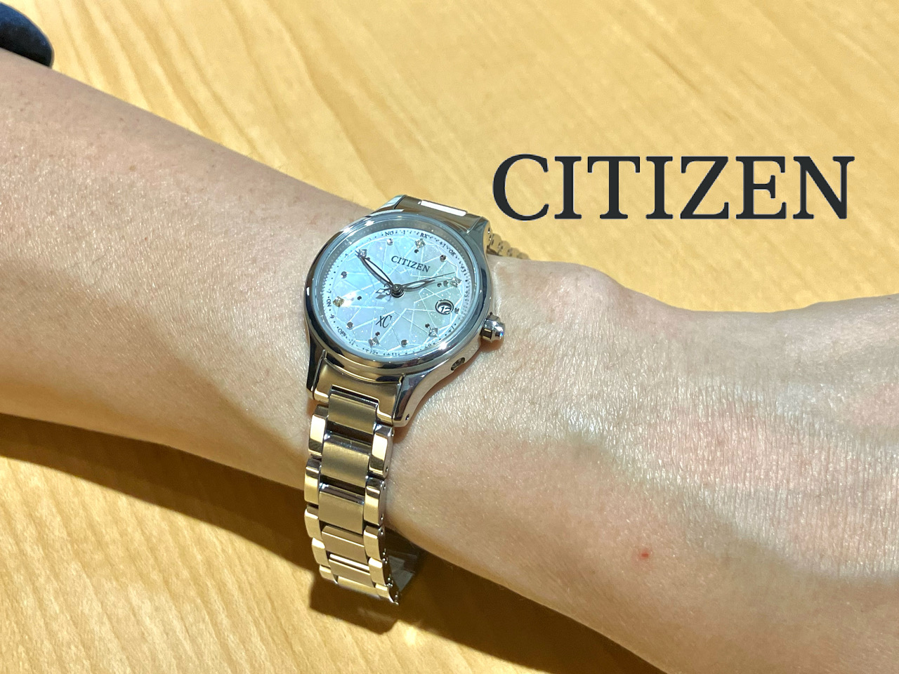 CITIZEN】シチズン ずっと腕元を見たくなる輝き XC ES9490-87D - 沼津
