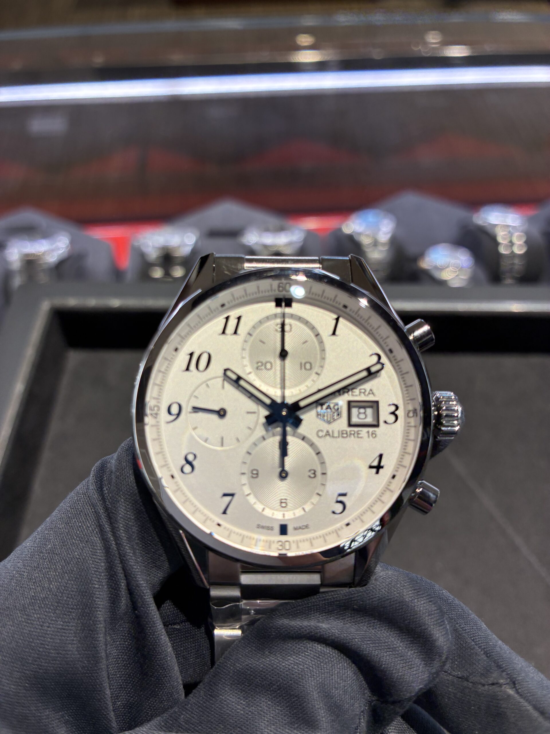 日本限定500本　TAG HEUER CARRERA CHRONOGRAPH TAG Heuer】日本限定500本！キャリバー16ブルーエディション【タグ
