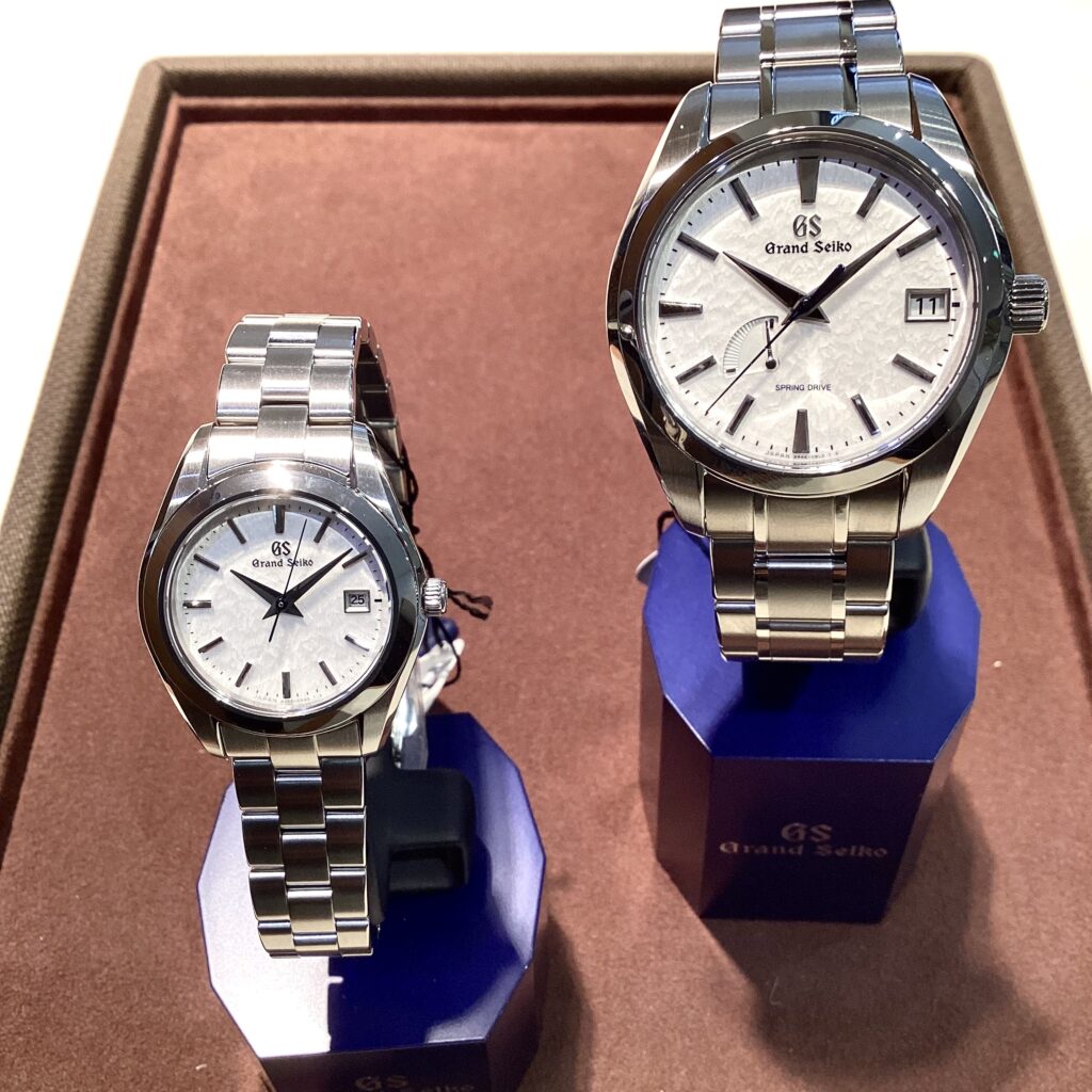Grand Seiko】グランドセイコー人気モデル雪白のペアウォッチ【安心堂 
