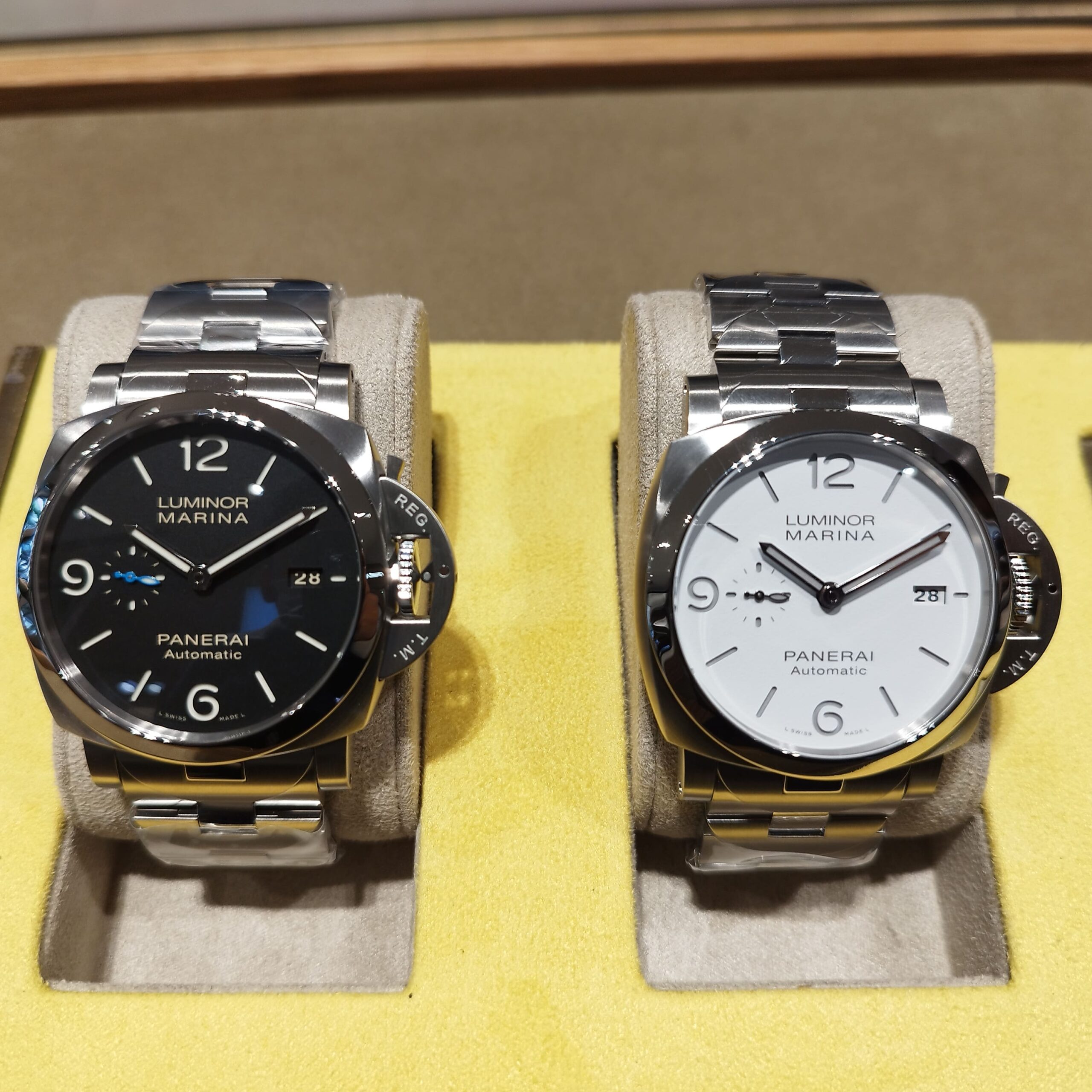 PANERAI】パネライ ルミノールマリーナ ブレスレットモデル入荷いたし