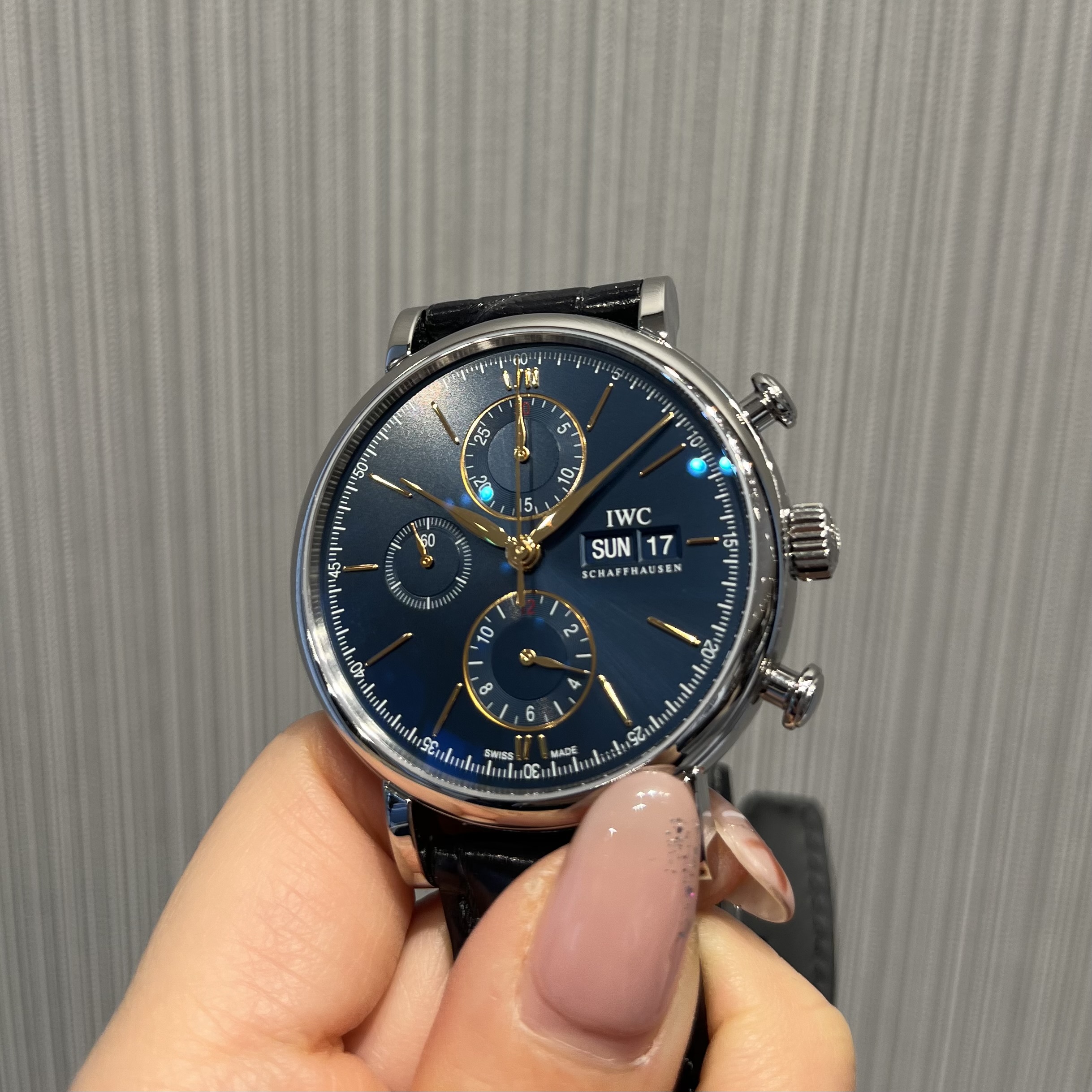 IWC】ポートフィノ・クロノグラフご紹介！！【安心堂ウォッチ