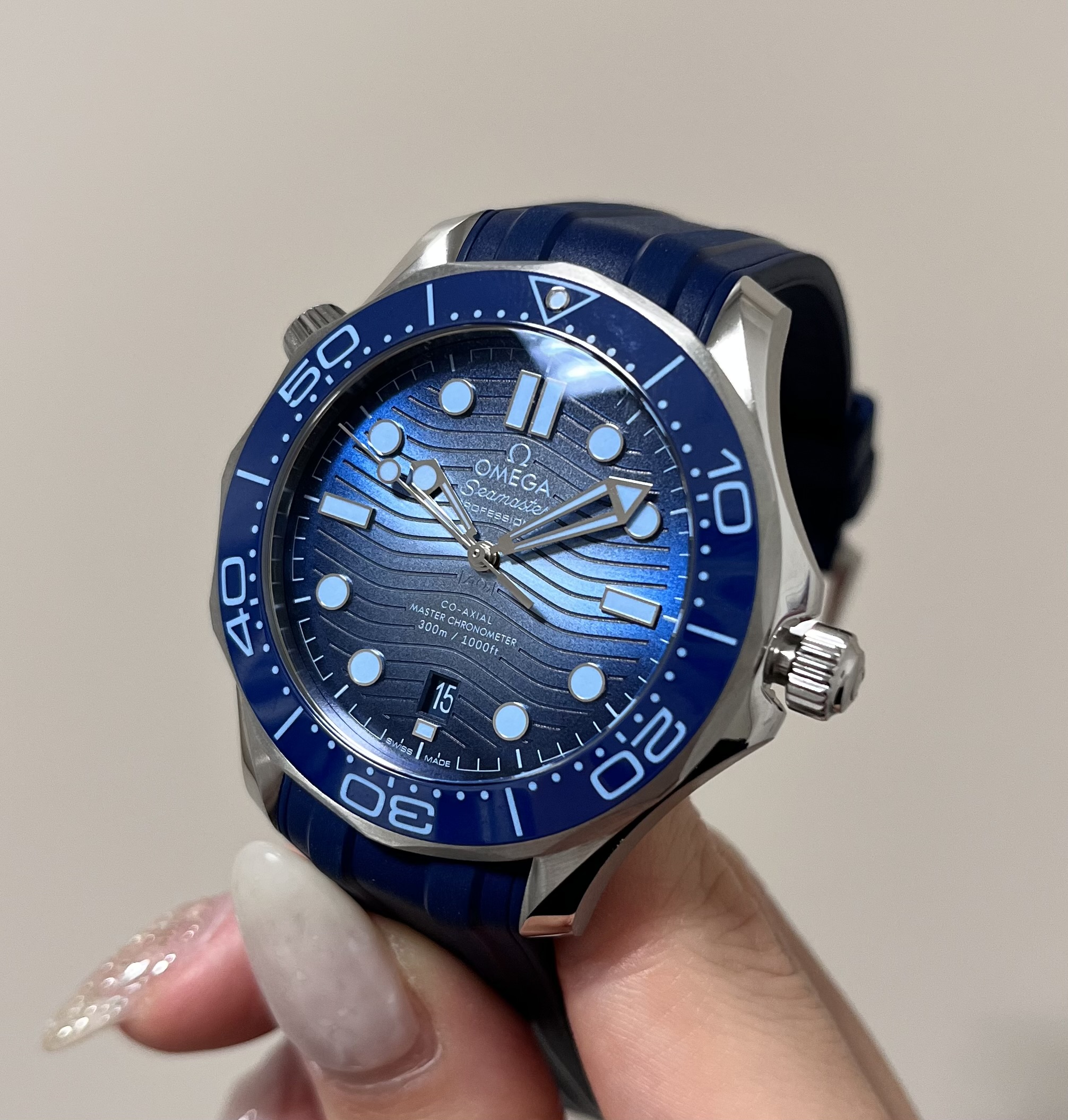 OMEGA】手元に夏を✨サマーブルーご紹介【安心堂静岡本店south