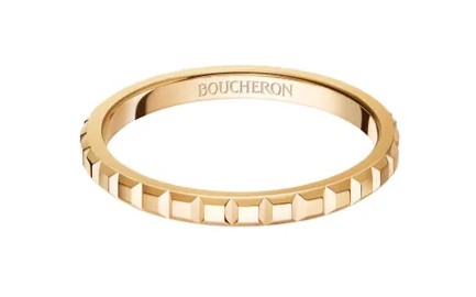 BOUCHERONの結婚指輪「クルドパリ・スモール」K18イエローゴールド
JAL01165