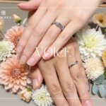 安心堂静岡本店でNIWAKAの婚約指輪「木洩日（こもれび）」と結婚指輪「せせらぎ」を購入したお客様の声