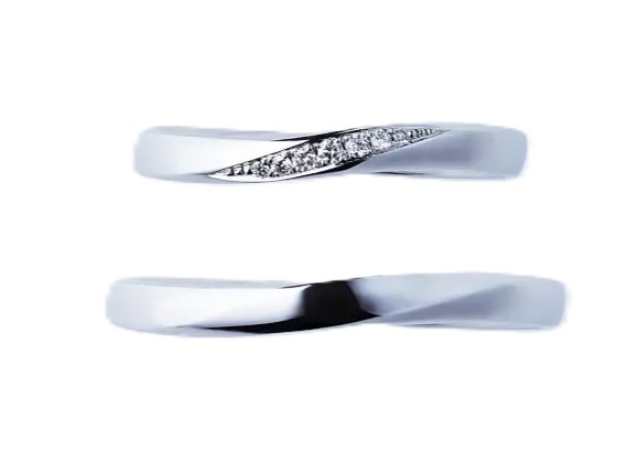 NIWAKAの結婚指輪「ことのは」3700・3701