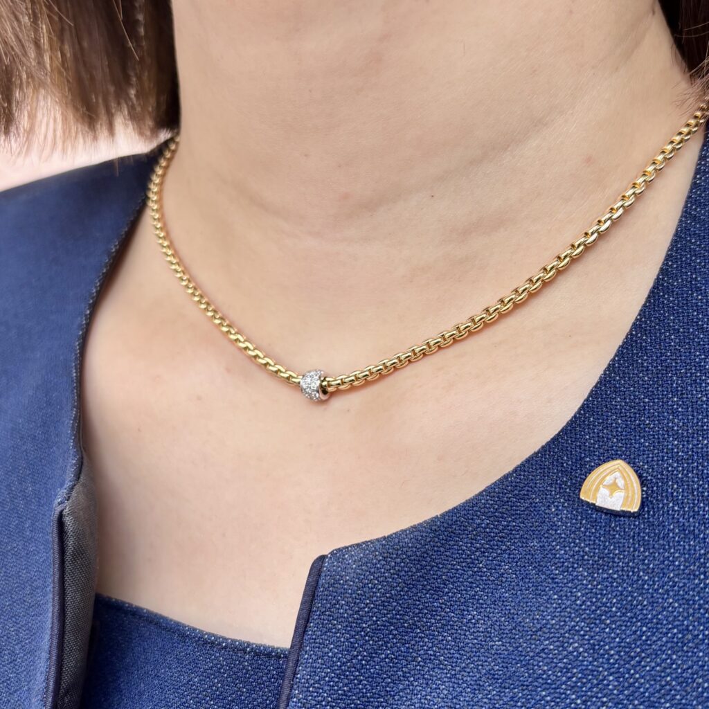 FOPE　ネックレス　着用イメージ
